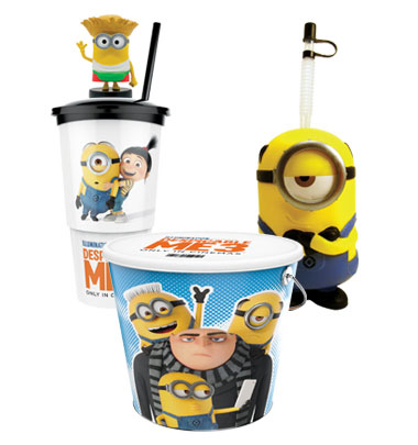 Grab your cool Despicable Me 3 cup and topper in Cineworld
